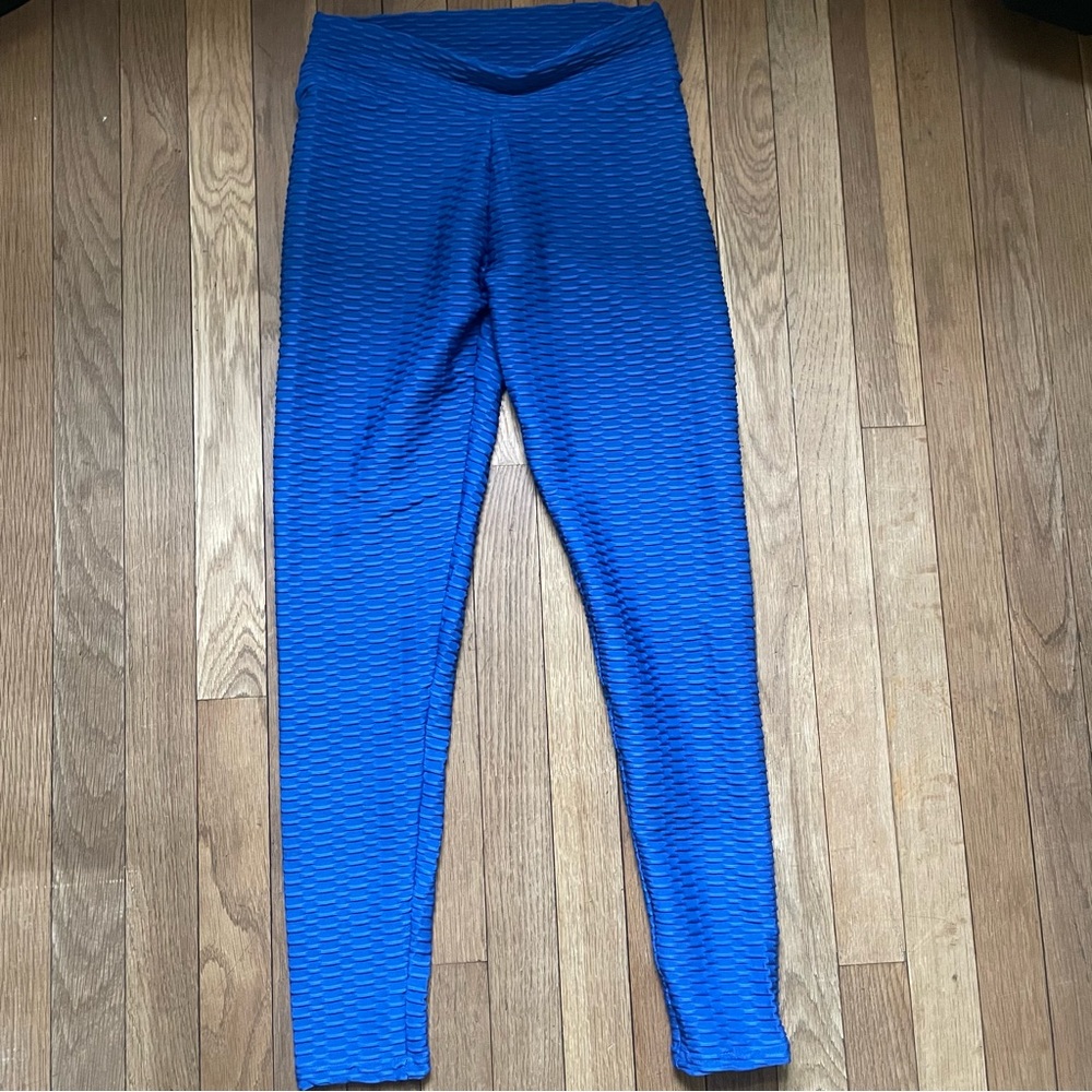 Amazon leggings size M blue